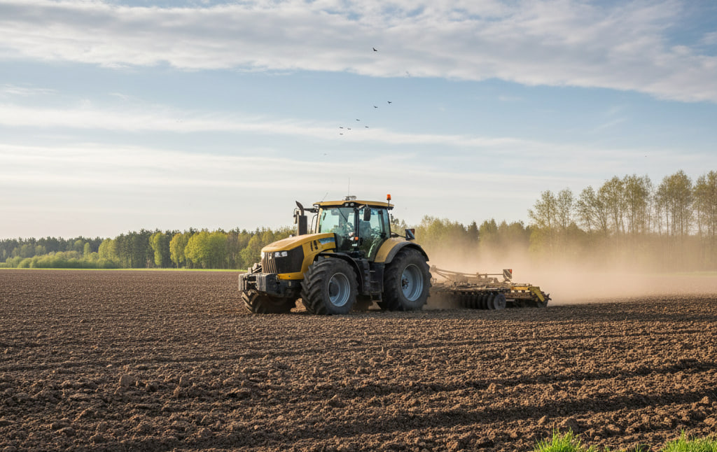 Весенняя подготовка техники к сезону: Выбор масел и смазок для тракторов и комбайнов Весенняя подготовка техники к сезону: Выбор масел и смазок для тракторов и комбайнов
