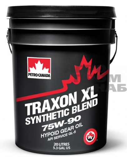 Масло Petro-Canada TRAXON XL SYNTHETIC BLEND SAE 75w-90  20л.