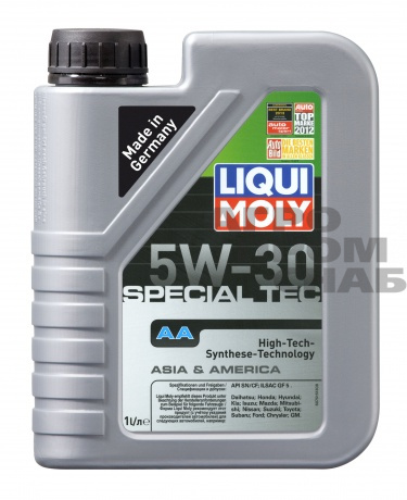 Масло Liqui Moly LEICHTLAUF SPECIAL AA SAE 5W-30 API SN/GF-5 1л.