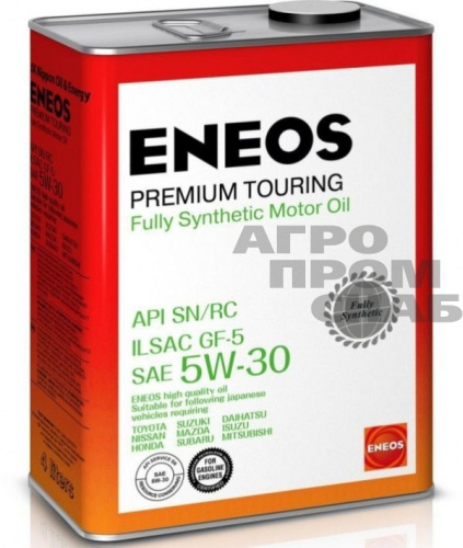 Масло ENEOS Premium TOURING SAE 5w-30 SN (синт) 4л