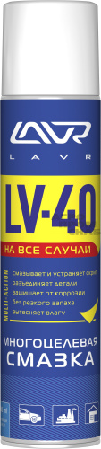 Смазка многоцелевая LV-40 LAVR Multipurpose grease (LN1485)  400 мл (12)