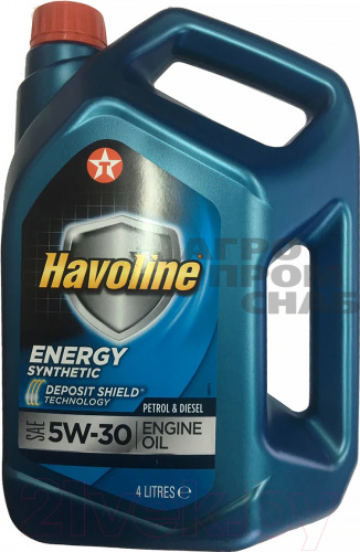 Масло Texaco HAVOLINE ENERGY EF SAE 5w-30 4л.