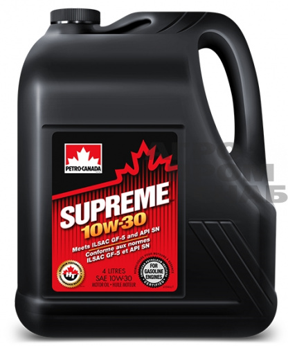 Масло Petro-Canada SUPREME 10w-30 API SN  4л.