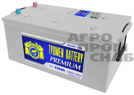 АКБ 6 ст-230 Ah TYUMEN BATTERY PREMIUM (г.Тюмень) о/п