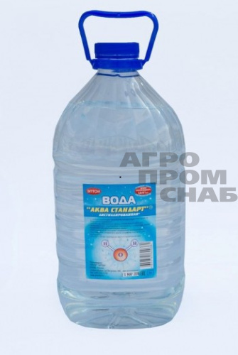 Вода дистиллированная 5л. Aqwa