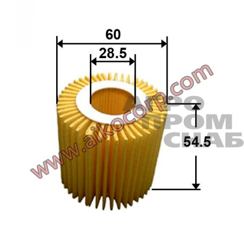 Фильтр масляный O-119 Aiko (EO 1103)(HU 6006Z)