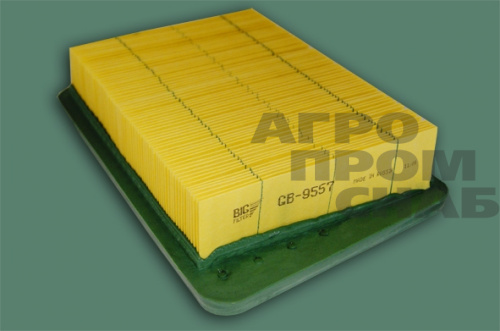 Фильтр воздушный GB-9557 Big Filter (Россия)(01.27)