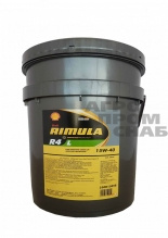 Масло Shell RIMULA R4 L SAE 15w-40 API CJ-4  20л.