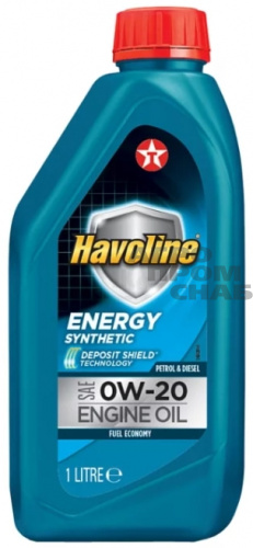 Масло Texaco HAVOLINE ENERGY SAE 0w-20 API SL/CF 1л.