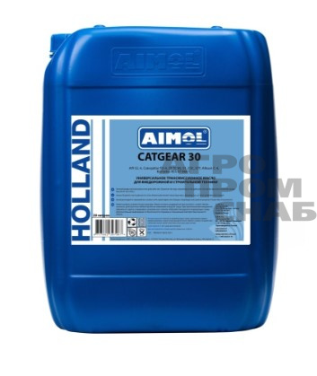 Масло гидро-трансмиссионное AIMOL Catgear 30 RU 20л.