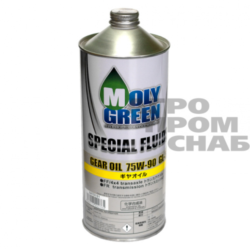 Масло трансмиссионное MOLYGREEN GEAR OIL 75W-90 GL-5 1л.