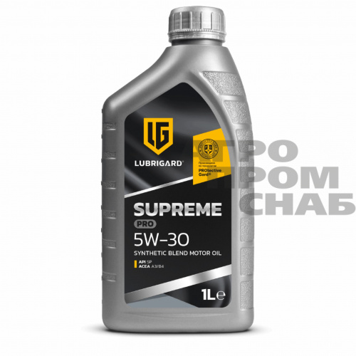 Масло LUBRIGARD SUPREME SAE 5W-30 API SP ACEA A3/B4 1л. Китай