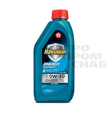 Масло Texaco HAVOLINE ENERGY SAE 0w-30  A5/B5, A1/B1, SL/CF 1л.