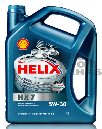 Масло Shell HELIX HX 7 5W-30 SN/CF  4л.