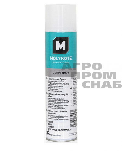 Покрытие Molykote L-0500 SPRAY  400мл.