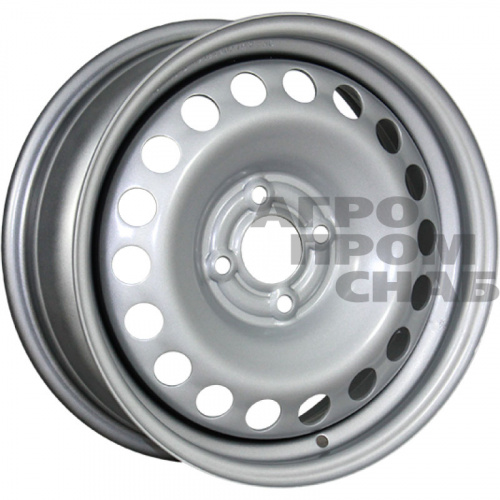 Диск стальной легковой 14*5,5 4*100 ET43 60,1(Logan, Toyota) Trebl 53A43C Silver