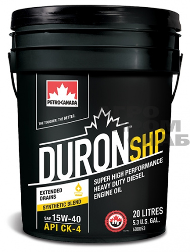 Масло Petro-Canada DURON SHP 15w-40 CK-4 20 л.