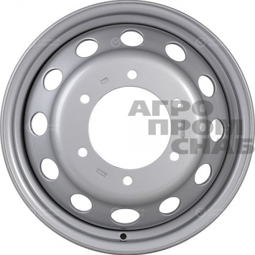 Диск колеса R16*6.00 6*180  ET109.5 CB138.8 Accuride Ford Transit  Silver