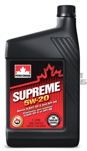 Масло Petro-Canada SUPREME SAE 5w-20 API SN  1л.