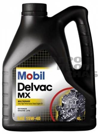 Масло Mobil DELVAC MX 15W-40 CH-4  4л.