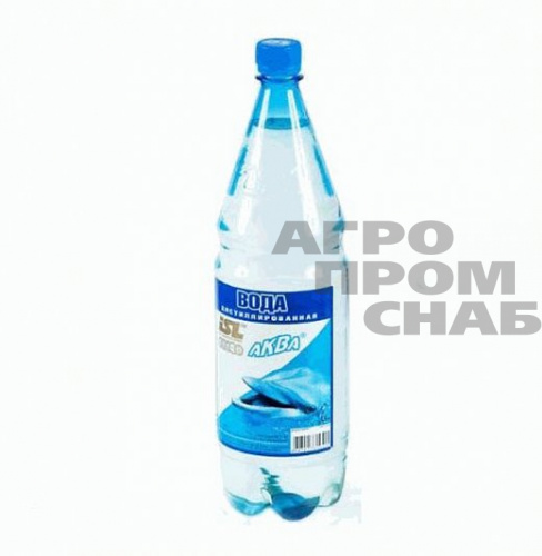 Вода дистиллированная 1,5л. Aqwa