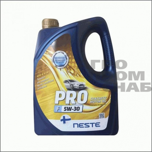 Масло Neste PRO F SAE 5w-30 (Финляндия) 4л.(4)