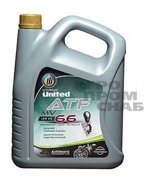 Жидкость для АКПП United ATF-66 (LOW VISCOSITY) RED (DEXRON VI) 18л.