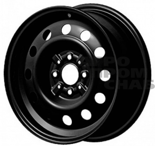 Диск стальной легковой 14*5,5 4*100 ET40 54,1 6205T Trebl Black