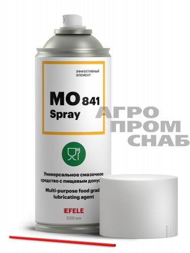 Масло универсальное EFELE MO-841 с пищевым допуском SPRAY 520 мл.