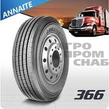 А/шина 295/80R22,5 Annaite/AMBERSTONE 366 (рулевая) (Китай)