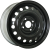 Диск стальной легковой P16*6.5J (Renault, Nissan ) ET47 5*114,3 66,1 Black