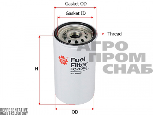 Фильтр топливный FC-1008 Sakura (Индонезия)