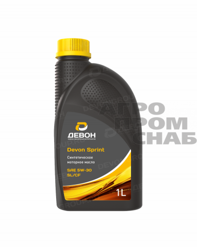 Масло Devon SPRINT 5w-30 SL/CF (синт) (г.Уфа) 1л.(20)