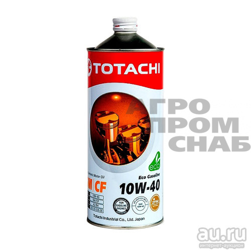 Масло TOTACHI Eco Gasoline 10W-40 SN/CF (п/син) 1л