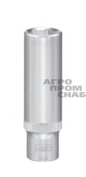 Головка торцевая глубокая 6-гранная 1/4''DR (13 мм) AVS H11413 A07856S