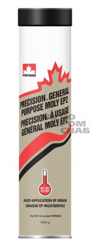 Смазка Petro-Canada PRECISION GENERAL PURPOSE MOLY EP2 (Канада) 0,4кг.   (10) серая