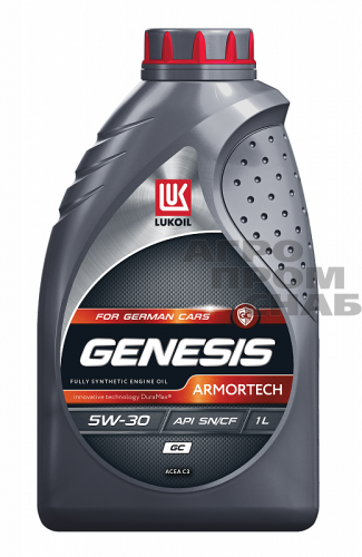 Масло Лукойл GENESIS ARMORTECH GC SAE 5w-30 API SN/C3 синт. (г.Пермь) 1л.