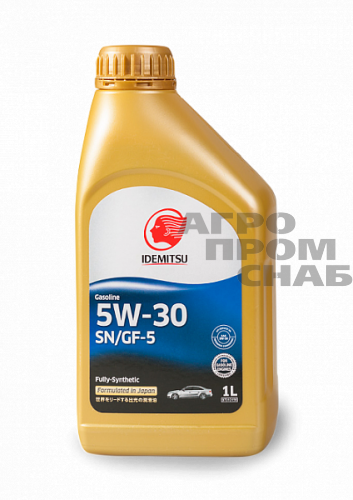 Масло Idemitsu FULLY-SYNTHETIC 5W-30 SN/GF-5 (Япония) 1л.